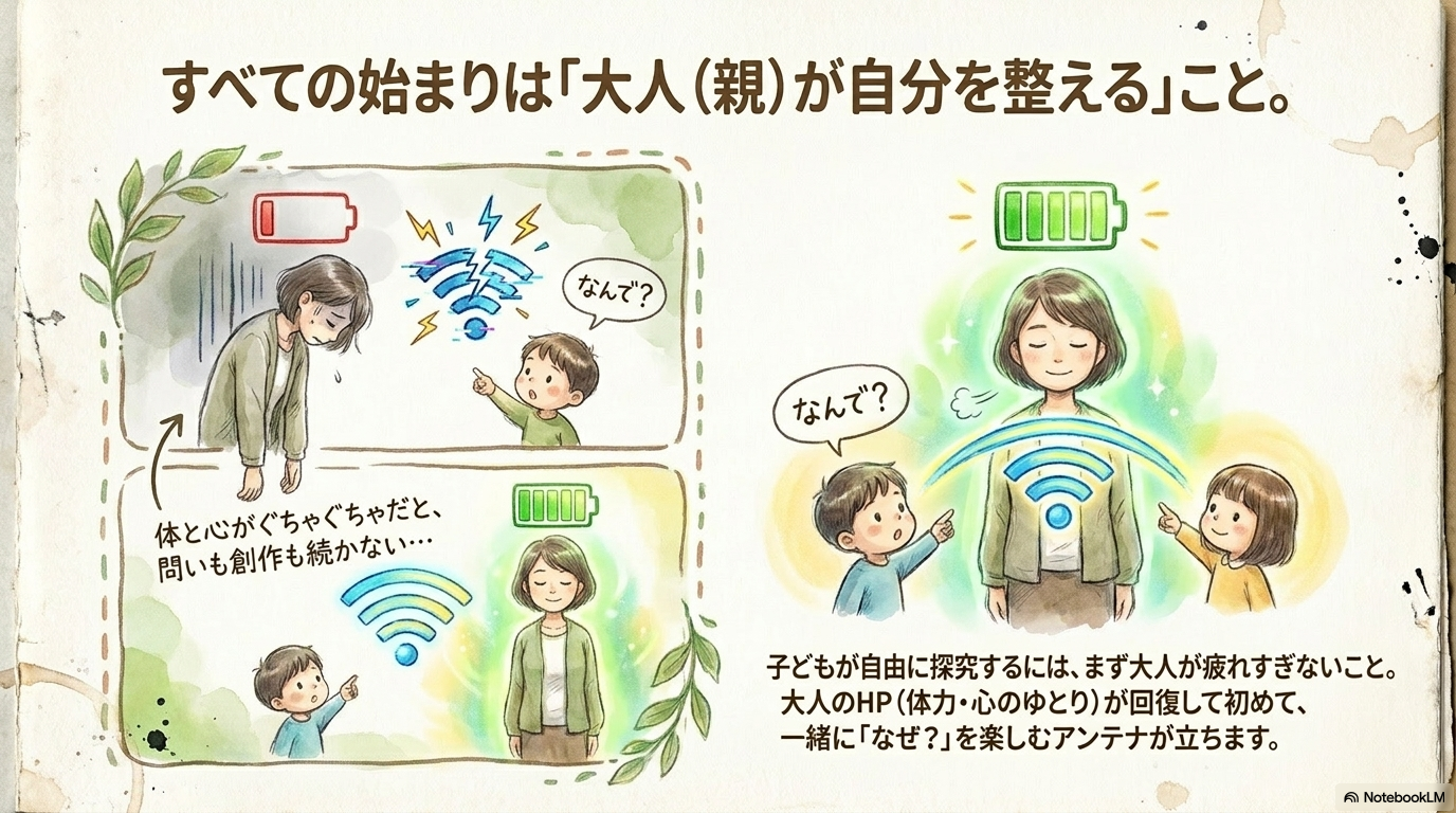 すべての始まりは大人が自分を整えること