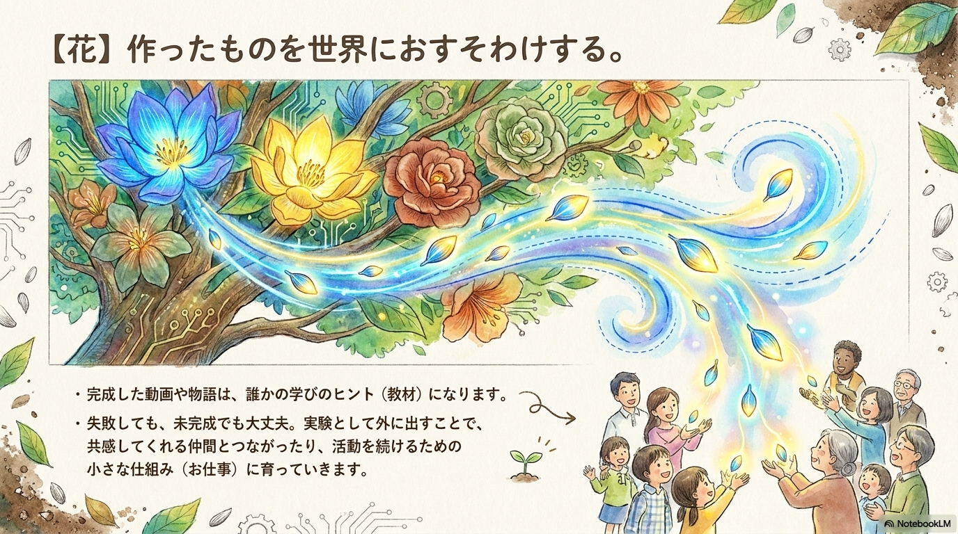 作ったものを世界におすそわけする