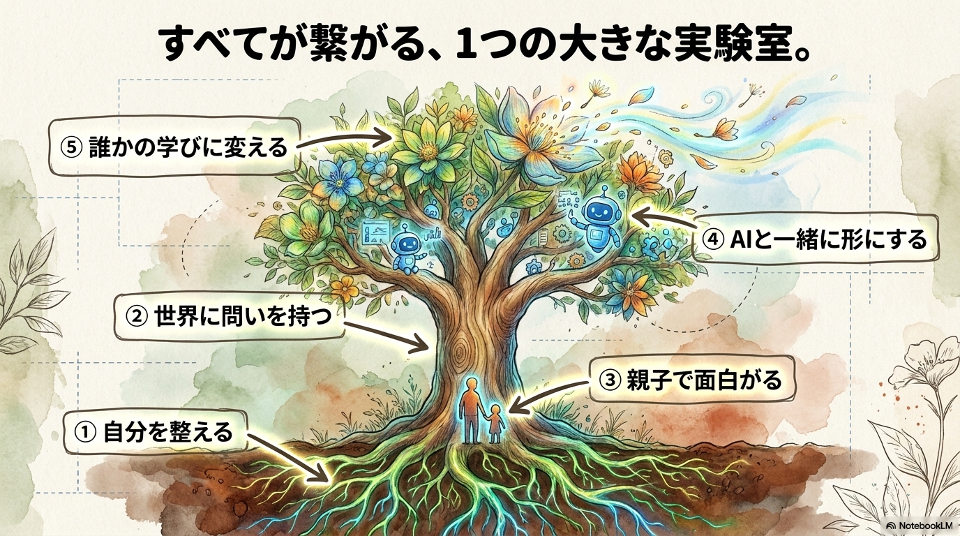 すべてが繋がる1つの大きな実験